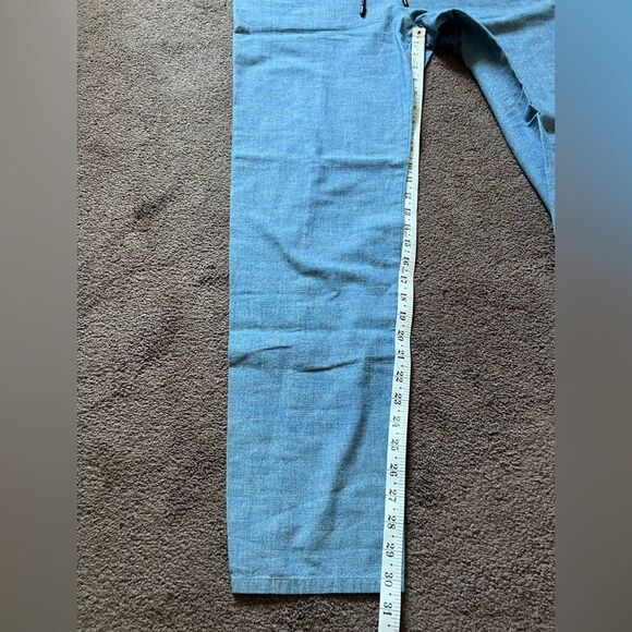 Proenza Schouler Drawstring Soft Denim Pants - Picture 9 of 10